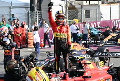 Formula 1, Gp Italia: pole Sainz a Monza davanti a Verstappen. VIDEO