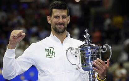 Tennis, US Open: Djokovic batte Medvedev e vince il suo 24esimo Slam