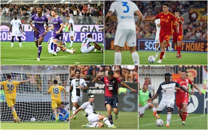 Serie A, quarta giornata: vincono Roma, Fiorentina e Frosinone. VIDEO