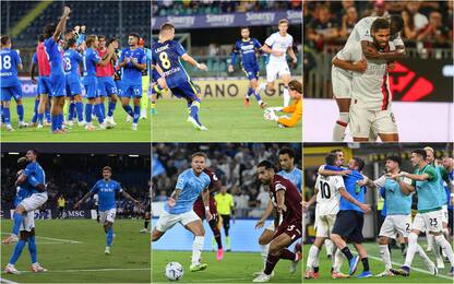 Serie A: ok Empoli, Milan, Atalanta, Napoli, Lazio e Sassuolo. VIDEO