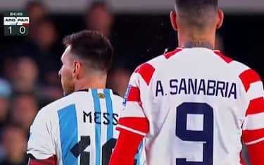 Argentina-Paraguay, Sanabria accusato di aver sputato a Messi
