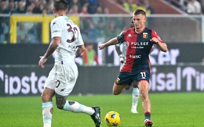 Serie A, Genoa-Salernitana 1-0: gol di Gudmundsson. GLI HIGHLIGHTS