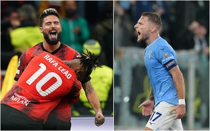 Champions League, Milan-Psg 2-1 e Lazio-Feyenoord 1-0. HIGHLIGHTS