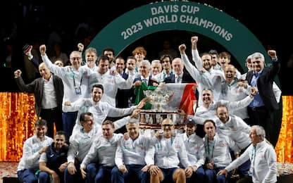 Finale di Coppa Davis, l’Italia vince dopo 47 anni: 2-0 all’Australia