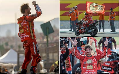 MotoGp, Gp Valencia: Bagnaia vince ed è campione del mondo. VIDEO