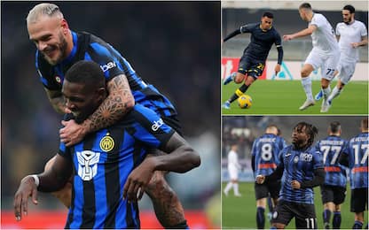 Serie A, Atalanta-Milan finisce 3-2. Inter-Udinese 4-0. VIDEO