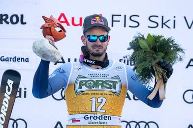 Coppa del mondo di sci, Dominik Paris vince discesa della Val Gardena