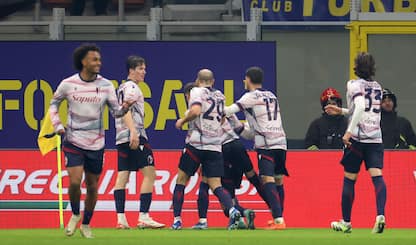 Coppa Italia, Inter-Bologna 1-2: gol e cronaca degli ottavi di finale