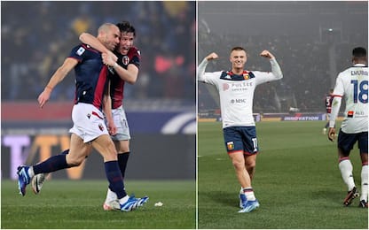 Serie A, Bologna-Genoa 1-1. Reti di Gudmundsson e De Silvestri. VIDEO