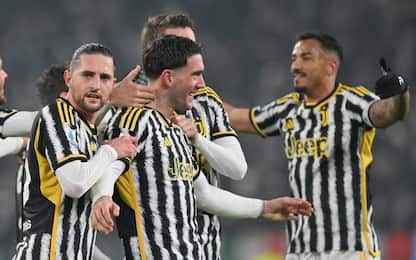 Serie A, Juventus-Sassuolo 3-0: gol di Vlahovic e Chiesa
