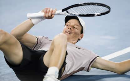 Sinner vince gli Australian Open, la gioia dopo la vittoria. FOTO