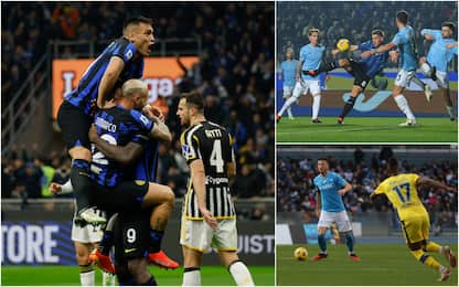 Serie A, Inter-Juventus 1-0. Vincono Napoli e Atalanta. VIDEO