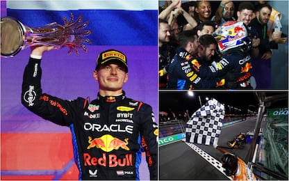 Formula 1, Gp Arabia Saudita: vince Verstappen davanti a Perez. VIDEO