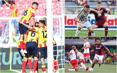 Serie A, Lecce-Empoli 1-0. Torino-Juventus 0-0 e Bologna-Monza 0-0