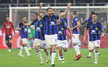 Serie A, Inter campione: batte il Milan e vince 20° scudetto. VIDEO
