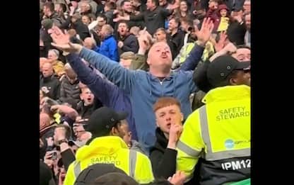 Esultanza choc nel calcio inglese, il Burnley condanna i suoi fans