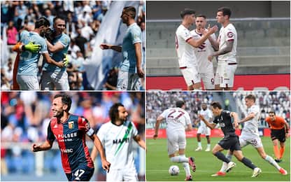 Serie A: vincono Lazio, Genoa, Torino. Juve-Salernitana 1-1. VIDEO