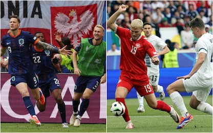 Europei 2024, Slovenia-Danimarca 1-1. Alle 21 Serbia-Inghilterra