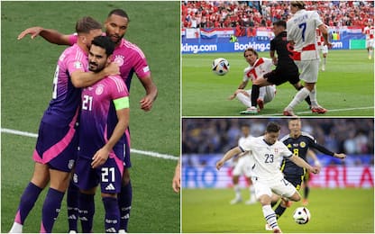 Euro 2024, Croazia-Albania 2-2, vince la Germania. Scozia-Svizzera 1-1