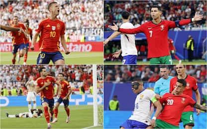 Euro 2024, Spagna-Germania 2-1. Portogallo-Francia 4-5 dopo i rigori