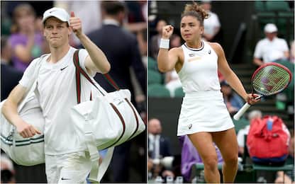 Wimbledon, Sinner fuori: Medvedev lo batte 3-2. Paolini in semifinale