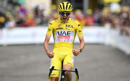 Tour de France, Pogacar vince la 14^ tappa da Pau a Saint Lary Soulan