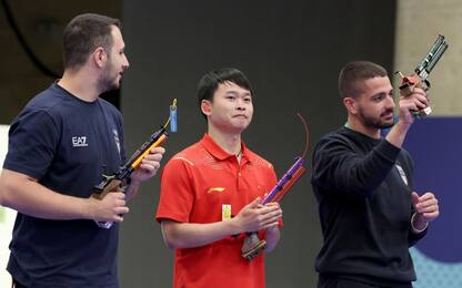 Olimpiadi Parigi, tiro pistola: Maldini argento, Monna bronzo