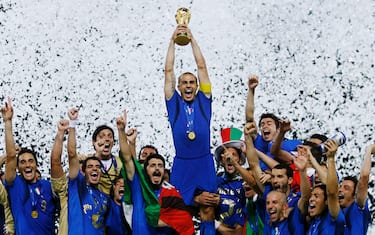 GettyImages_Nazionale Italia_Mondiale 2006_Cannavaro
