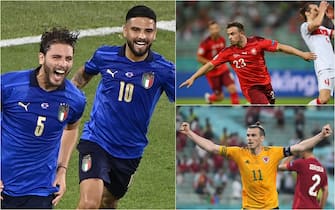 Euro 2020 , le immagini del gruppo A con l'Italia