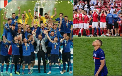 Euro 2020, dai gironi al trionfo dell’Italia: la FOTOSTORIA