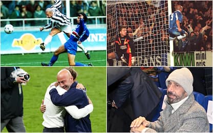 Gianluca Vialli, un anno fa l'addio al calciatore: FOTOSTORIA