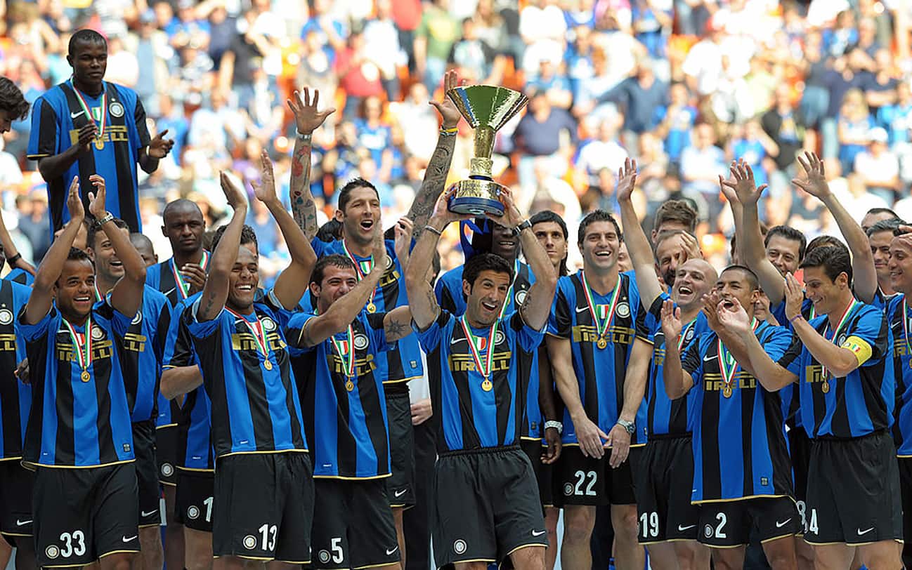 Poster Double Face Inter Milan 2008/2009 - 17e Scudetto - Campioni D'Italia