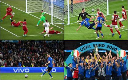Euro 2020, i momenti più importanti della cavalcata azzurra. FOTO