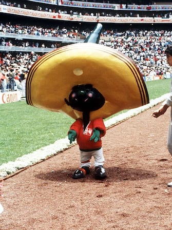 The official mascot for the 1986 World Cup, Pique  (Photo by S&G/PA Images via Getty Images)