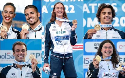 Europei nuoto, il medagliere con tutte le medaglie vinte dall'Italia