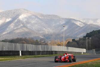 MOTORSPORT - F1 2009 - FELIPE MASSA TEST WITH FERRARI F2007 - MUGELLO (ITA) - 15/12/2009 - PHOTO : DPPI
FELIPE MASSA (BRA) - FERRARI F2007 - ACTION  