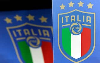 New logo Italia - FIGC on the bench before the match valid for the Qualifying Round of Fifa World Cup Russia 2018 between Italy - Macedonia at Olympic Stadium  Grande Torino Stadium on October 06, 2017 in Turin, Italy.  (Photo by Omar Bai/NurPhoto via Getty Images)