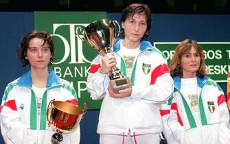 Anni '90 Vezzali e Trillini