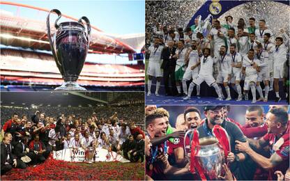 Champions League, le squadre che ne hanno vinte di più. FOTO