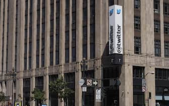 Twitter's logo outside their corporate Headquarters in San Francisco, California, USA, 21 July 2017. ansa/JOHN G. MABANGLO