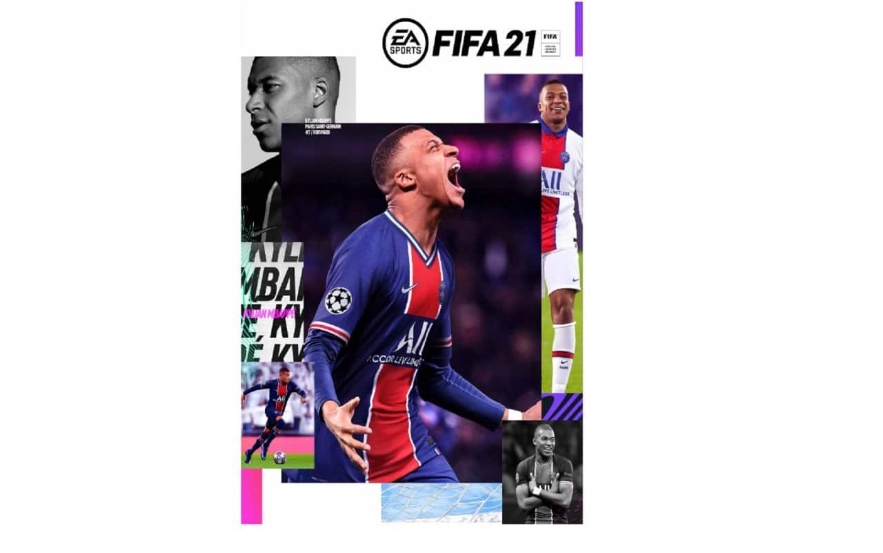 La copertina di Fifa 21