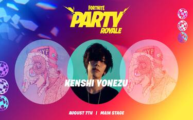 Fortnite, annunciato un nuovo evento musicale nel Party Reale