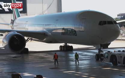 Alitalia, motore più potente al mondo installato sul Boeing 777. VIDEO