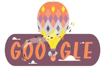 Google, il doodle di oggi celebra l'arrivo dell'autunno