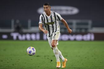 Cristiano Ronaldo of Juventus during the Serie A match at Allianz Stadium, Turin. Picture date: 20th September 2020. Picture credit should read: Jonathan Moscrop/Sportimage via PA Images