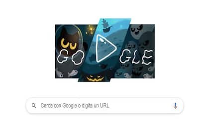Google festeggia l’arrivo di Halloween con un doodle interattivo