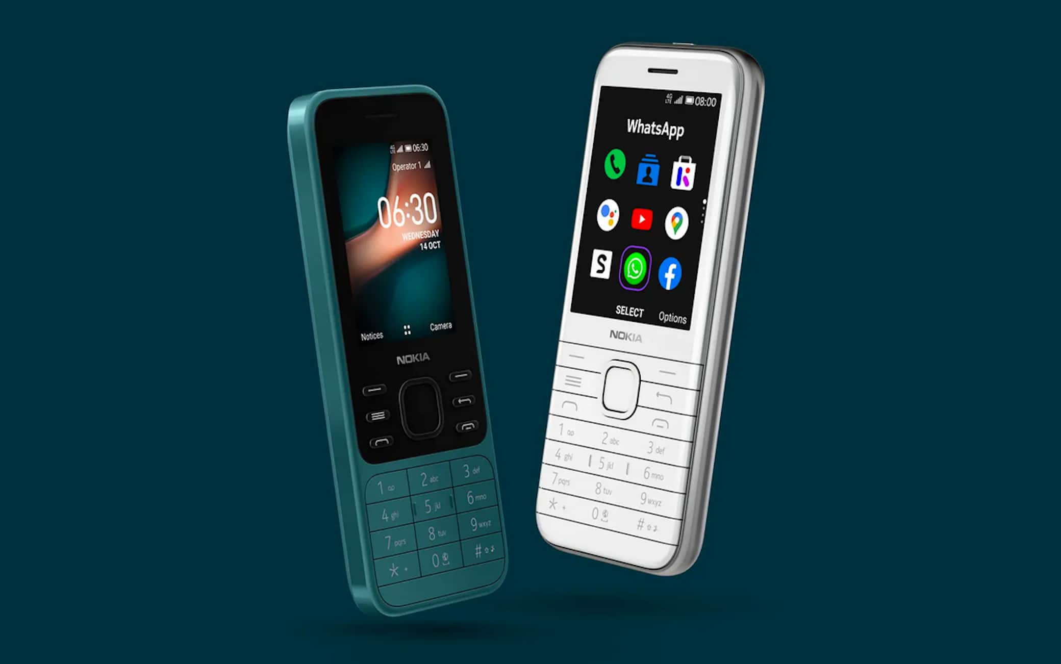 I nuovi Nokia 6300 e 8000