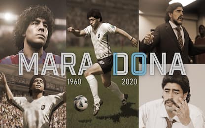 Pes e Fifa, Konami ed Ea ricordano Diego Armando Maradona
