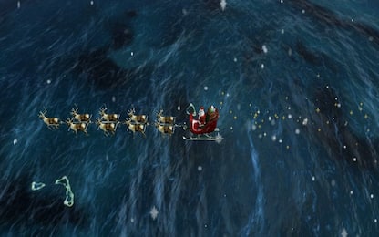 Babbo Natale ha lasciato il Polo Nord, ecco come seguirne il viaggio