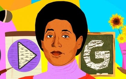 Google dedica un doodle alla femminista afroamericana Audre Lorde